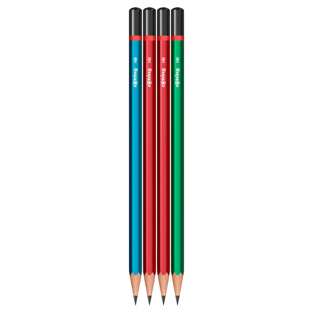 Set 4 creioane grafit Rotring, HB Set 4 creioane grafit Rotring, HB